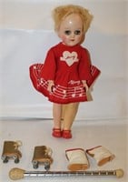 Vintage Mary Hartline Ideal Doll No.P-91 w/