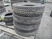 (4) ST235/80R16 Utility Trailer Tires