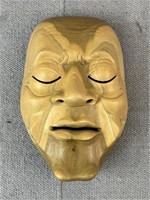Wooden Abercrombie 8in Collectible Carved Mask