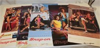 4 Snap On Calendars 1985-1989
