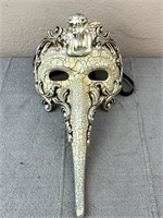 Venetian Long Nose Zanni Angel Carnivale Mask
