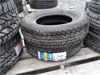 (2) ST205/75D15 Utility Trailer Tires