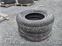 (2) ST205/75D14 Utility Trailer Tires