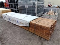 (75) Pcs Of Pressure Treated Lumber
