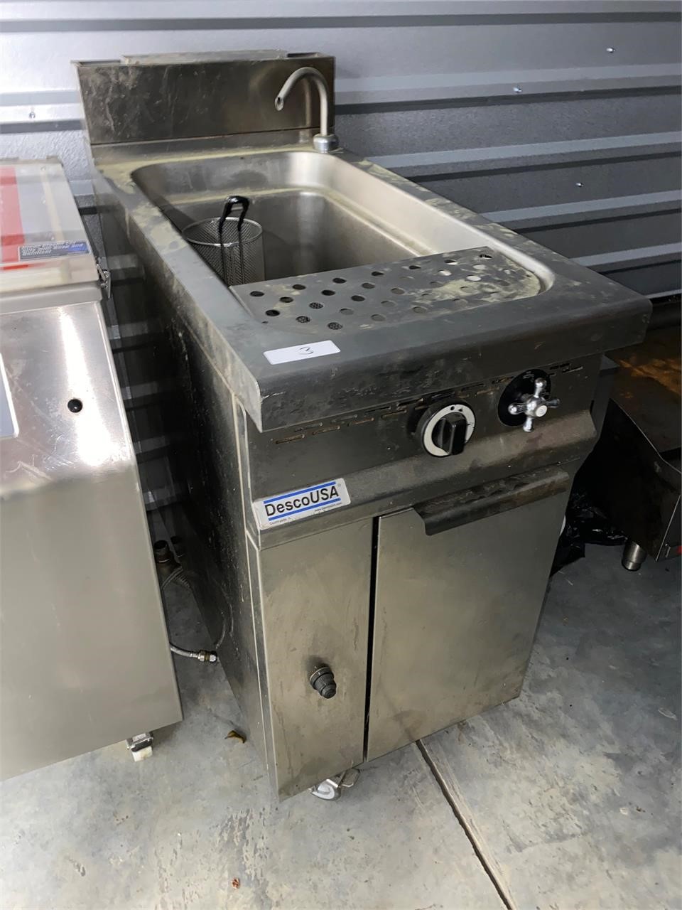 Like New! Desco CPG45 Nat. Gas Pasta Cooker [WWR]