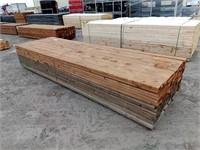 (112) Pcs Of Pressure Treated Lumber