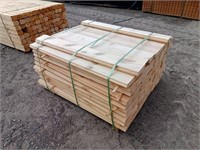 (90) Pcs Of T&G Red Pine Lumber