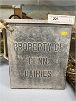 Penn Dairies Milk Box