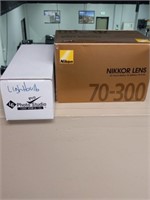Nikkor lens and light bulb