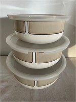 3 pc Kobe Kitchen Nesting Enameled Bowls