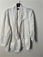 Vintage Femme White Sports Jacket Lisa Turtle