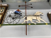 Sulky Horse Weathervane