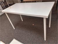 White Ikea table