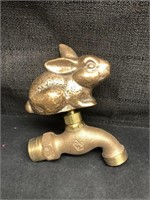 Solid brass faucet with bunny