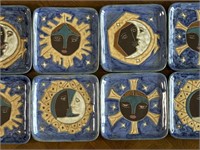 Mara Square Sun Pottery Plates