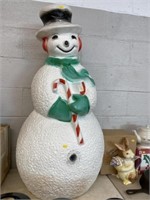 Blow Mold Snowman