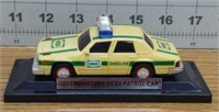 2003 Miniature Hess Patrol Car