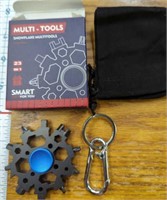 Metal fidget spinner 23 in one tool snowflake