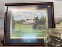 Media Heights Golf Course Framed Print