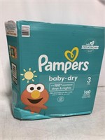 PAMPERS BABY DRY SIZE 3 DIAPERS