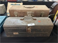 Pair Of Tool Boxes With Contents