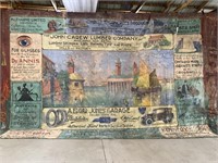 Vintage Lindsay Street Canvas Banner