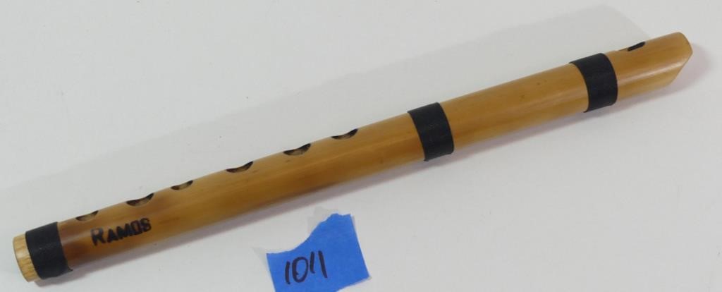 Ramos Bamboo Flute - 11" long