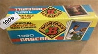 1990 Bowman, complete set sealed box