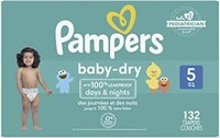 PAMPERS BABY-DRY SIZE 5