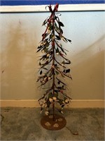 Decorative Tall Metal Christmas Tree