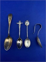 Sterling Baby Spoon and Spoons