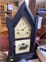 Steeple Cased Mantel Clock