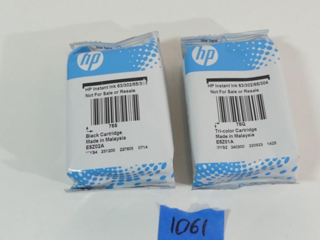 HP Ink Cartridges - 63/302/65/304