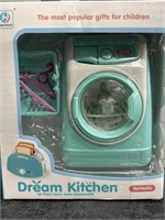 Dream kitchen kids toy washing machine