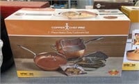 Copper Chef pro seven piece cookware set
