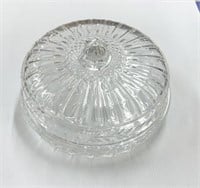 Godinger crystal pie dome