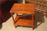 Small Wooden Side Table 18,5x13x20H