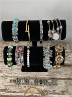 Gol/Silver Colored & Beaded Bracelets