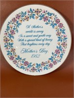 Mother's Day Plate 1982