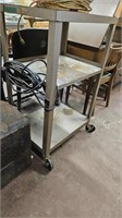 Rolling Electric Cart with 3-tiers