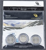 3/4 US Mint Set Denali 2002 Uncirculated Proof
