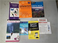 Spanish learning books & Costa Rica books