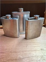 Set of three Flasks