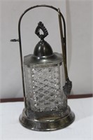 A Victorian Silverplated  Pickle Castor