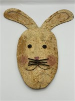 Old World Reclaimed Metal Bunny Rabbit Face