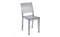 Square Ghost Dining Chair $256
