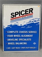 Spicer Professional Grade Chassis Sign