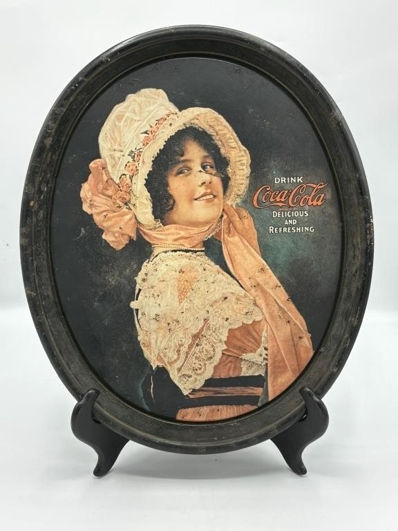Vintage Coca Cola Tin Advertisement