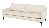Morocco Sofa Linen – Black Legs $2600