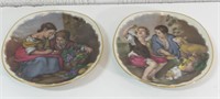 2 Decorative Vintage Plates